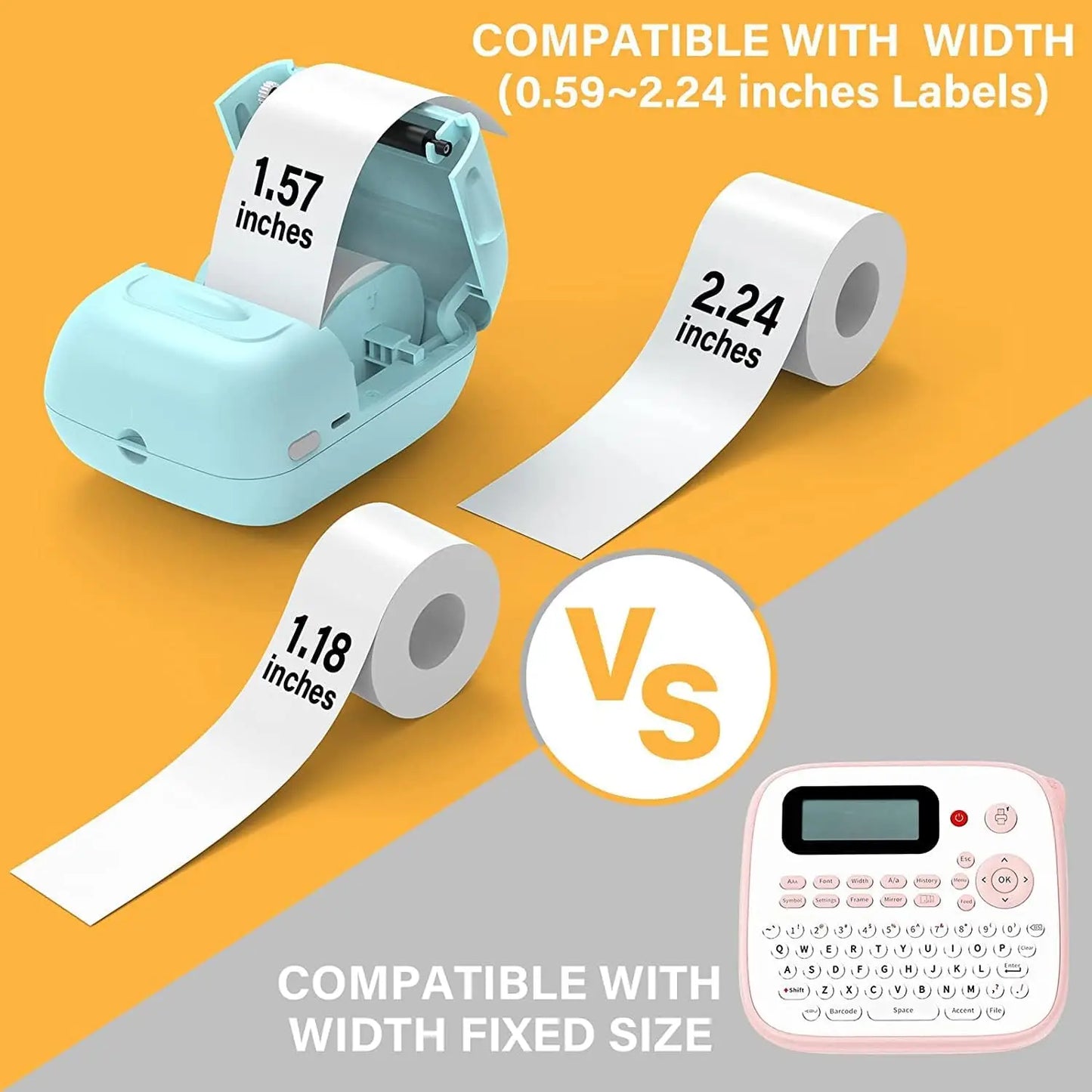 Portable Bluetooth Label Printer