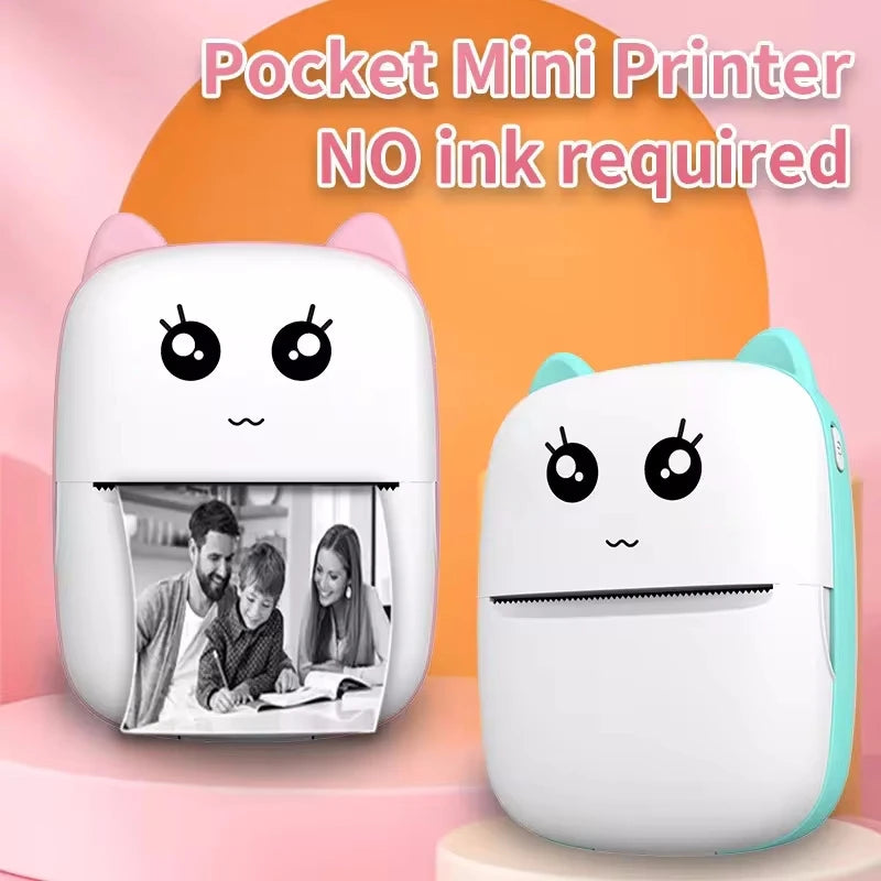 Compact Thermal Mini Printer